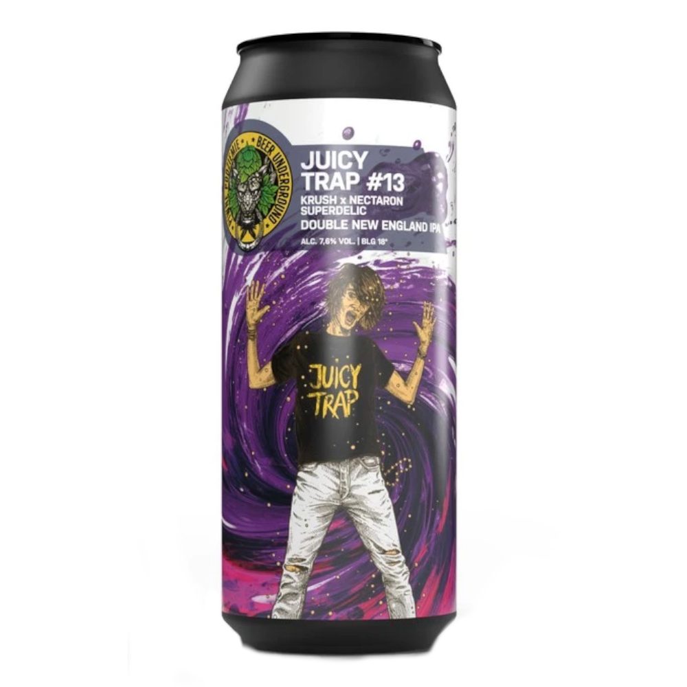 Piwo Piwne Podziemie Juicy Trap vol.13 7,8% 500 ml puszka