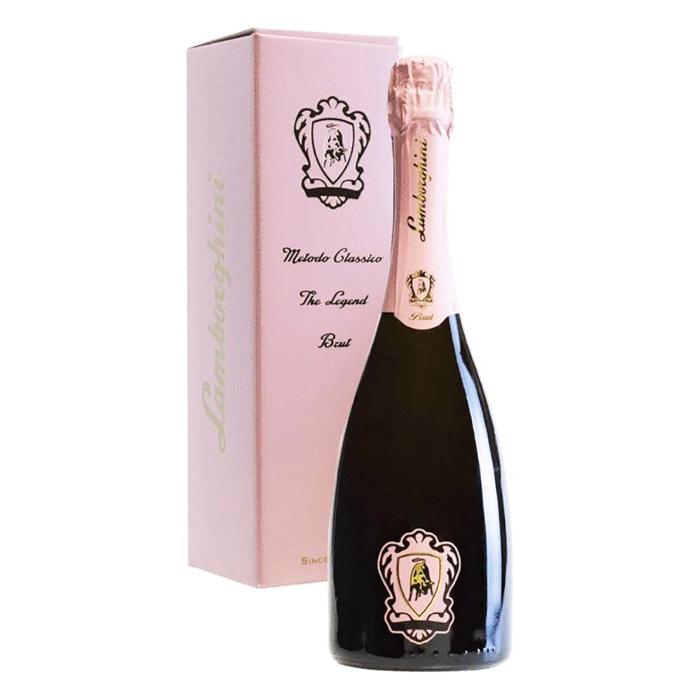 Wino Lamborghini Metodo Classico Rosè Millesimato Bio 12% różowe wytrawne 750 ml