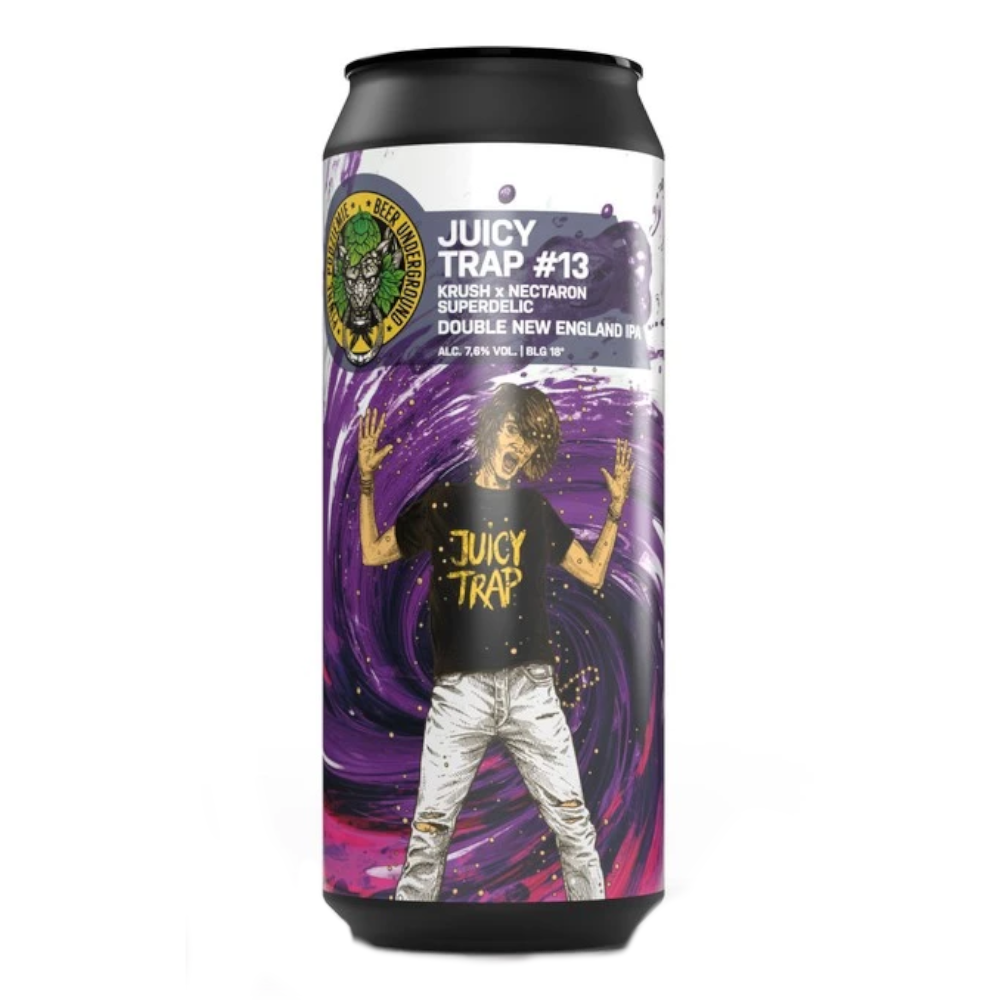 Piwo Piwne Podziemie Juicy Trap vol.13 7,8% 500 ml puszka