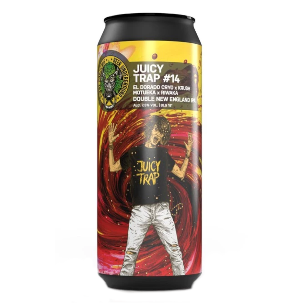 Piwo Piwne Podziemie Juicy Trap vol.14 7,8% 500 ml puszka