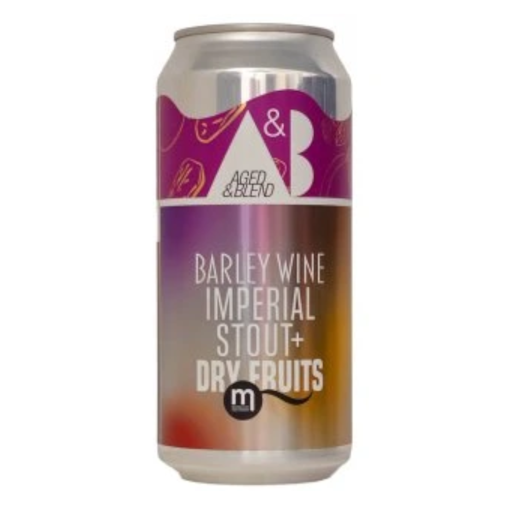 Piwo Maryensztadt Aged & Blend - Barley Wine, Imperial Stout, Dry Fruits 11% 440 ml puszka