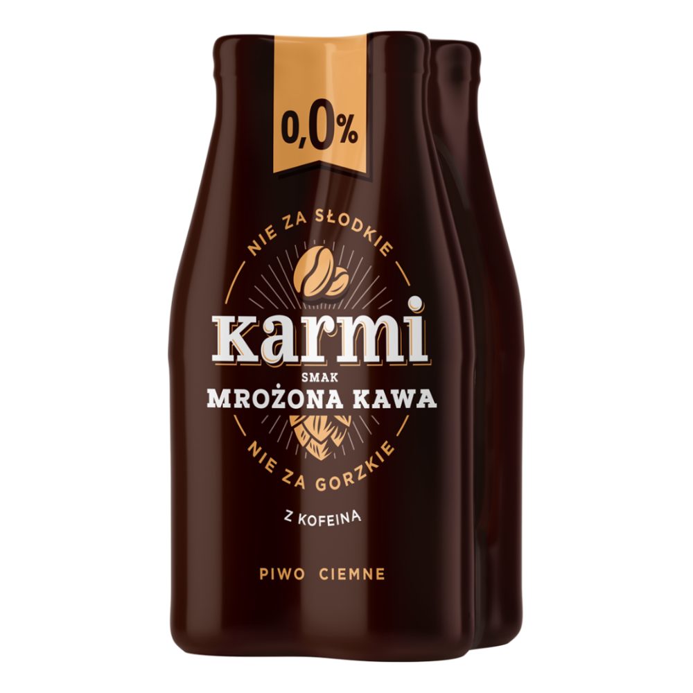 Piwo Karmi Mrożona Kawa 0,0% 400 ml 4-pak