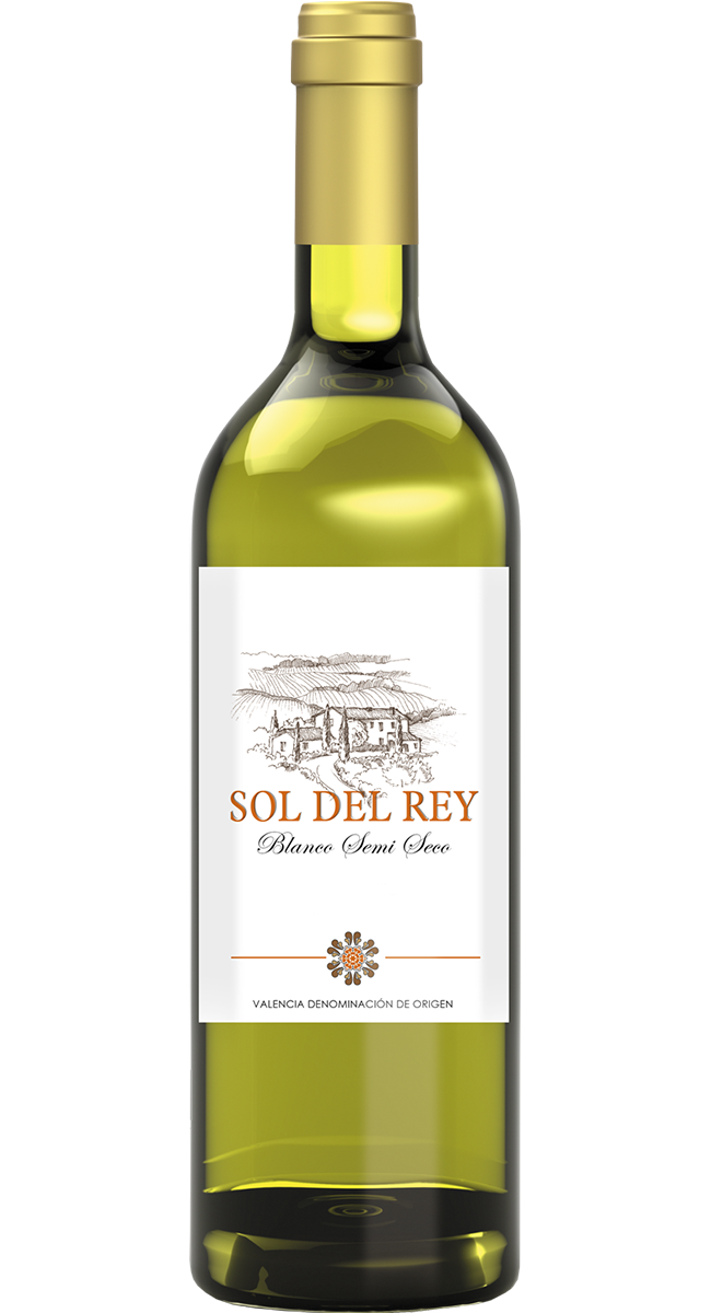 Wino Sol Del Rey Blanco Semi Seco 11,5% białe półsłodkie 750 ml
