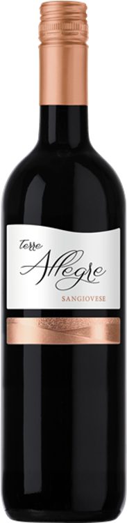 Wino Terre Allegre Sangiovese 12% czerwone półwytrawne 750 ml