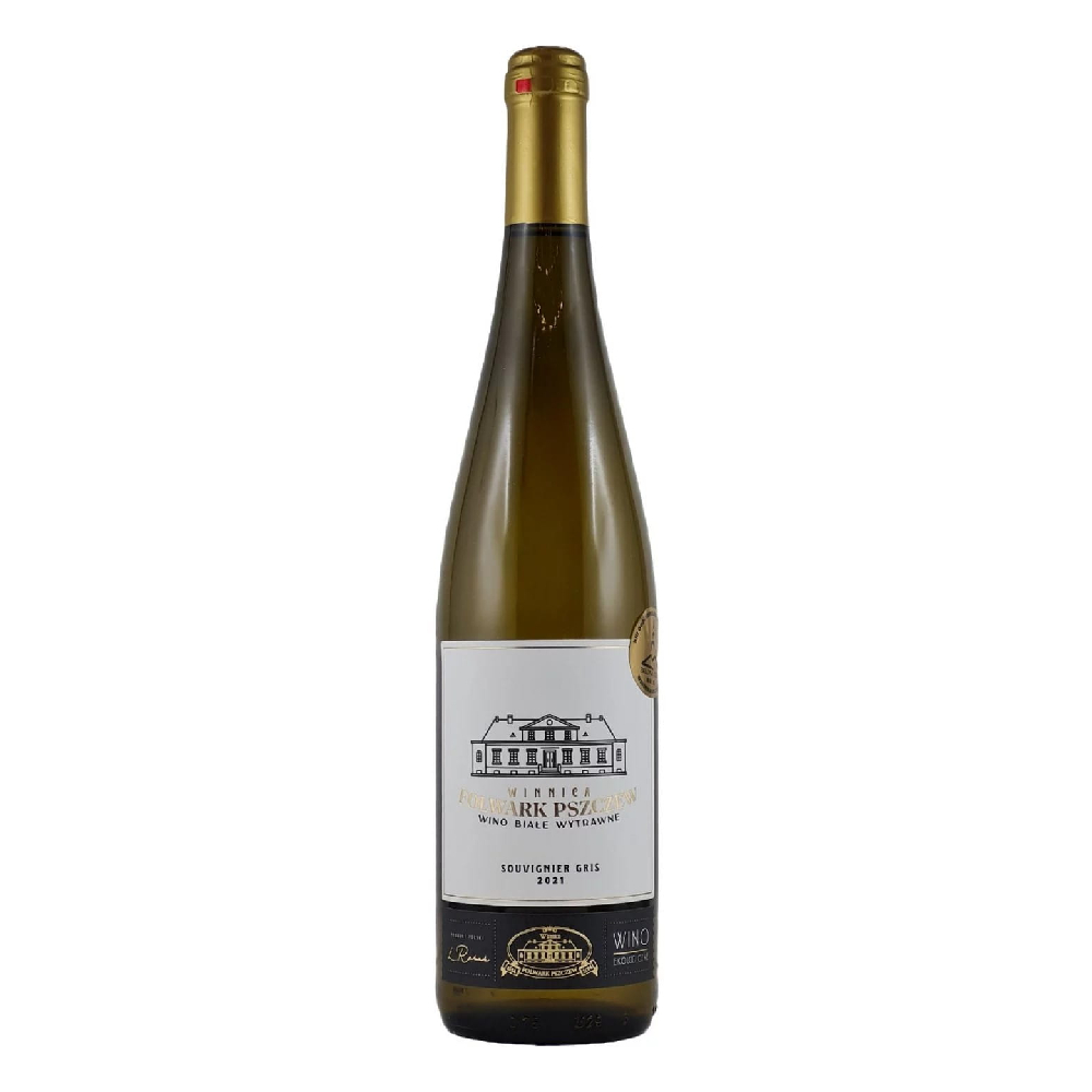 Wino Folwark Pszczew Souvignier Gris 11,5% białe wytrawne 750 ml