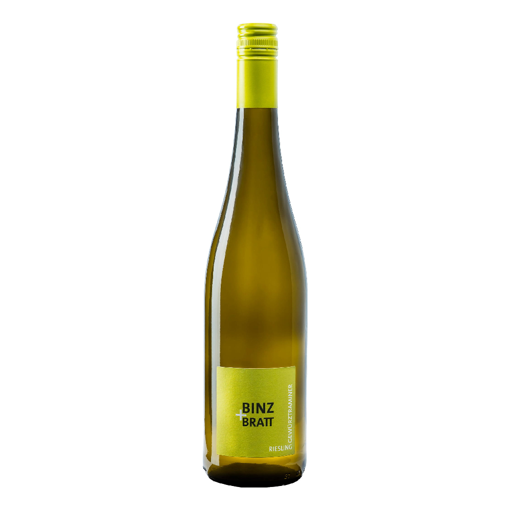 Wino Binz+Bratt Riesling Gewurztraminer białe wytrawne 750 ml