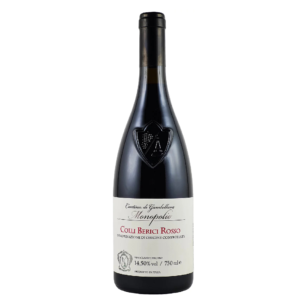Wino Monopolio Colli Berici Rosso czerwone wytrawne 750 ml