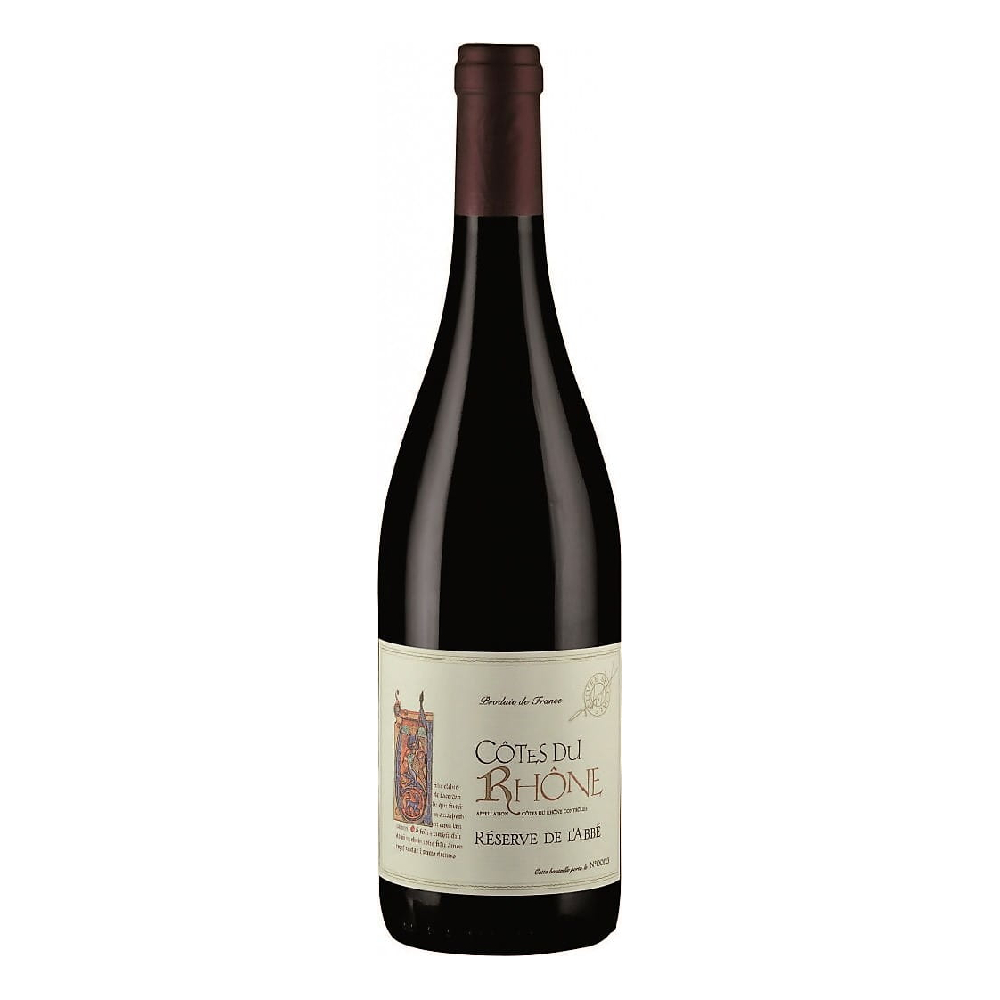 Wino Foncalieu Cotes du Rhone “Reserve de I’Abbe” czerwone wytrawne 750 ml