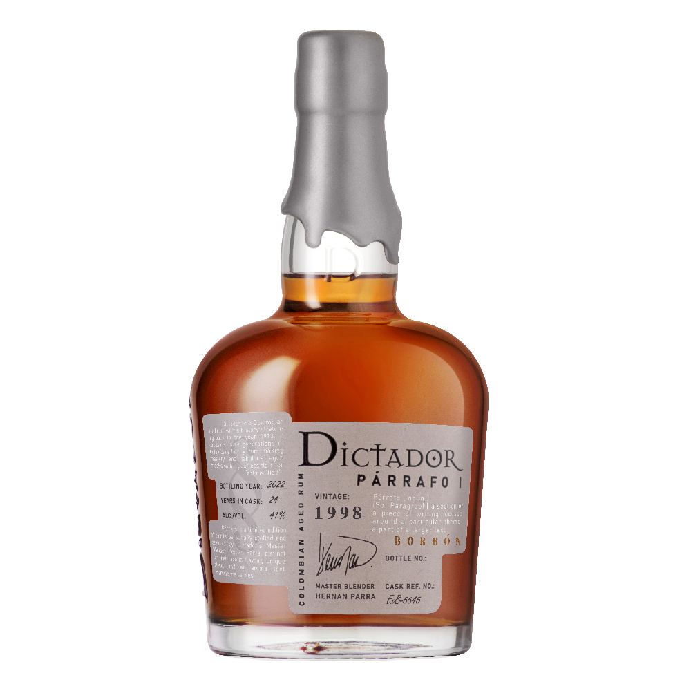 Rum Dictador Parrafo Pardo 1998 43% 700 ml