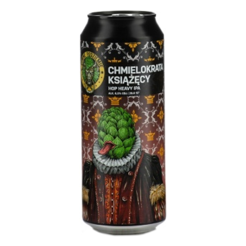 Piwo Piwne Podziemie Chmielokrata Książęcy - Hop Heavy IPA 500 ml puszka