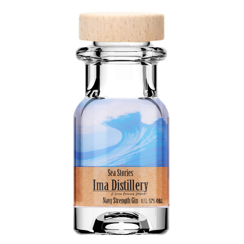 Gin Ima Distillery Sea Stories Navy Strength 57% 100 ml