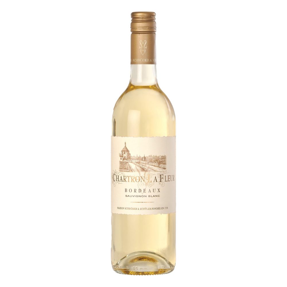 Wino Chartron La Fleur Blanc 12,5% białe wytrawne 750 ml