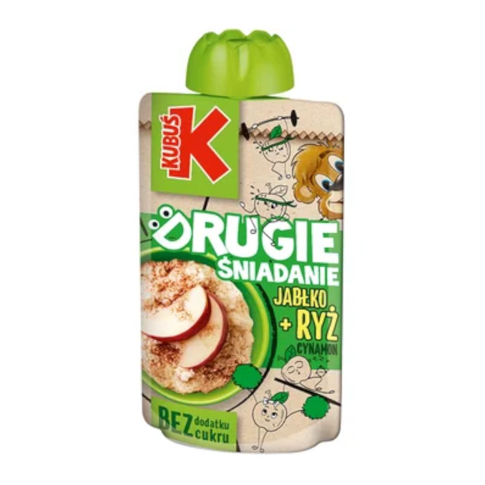 Przekąska Kubuś Drugie śniadanie Jabłko + Ryż Cynamon 100g