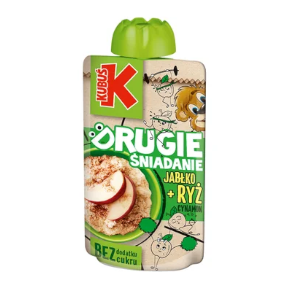 Przekąska Kubuś Drugie śniadanie Jabłko + Ryż Cynamon 100g