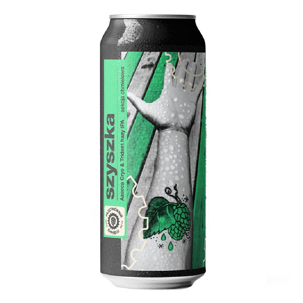 Piwo Przetwórnia Chmielu Szyszka Galaxy/ Sabro Hazy Ipa 5,5% 500 ml Puszka