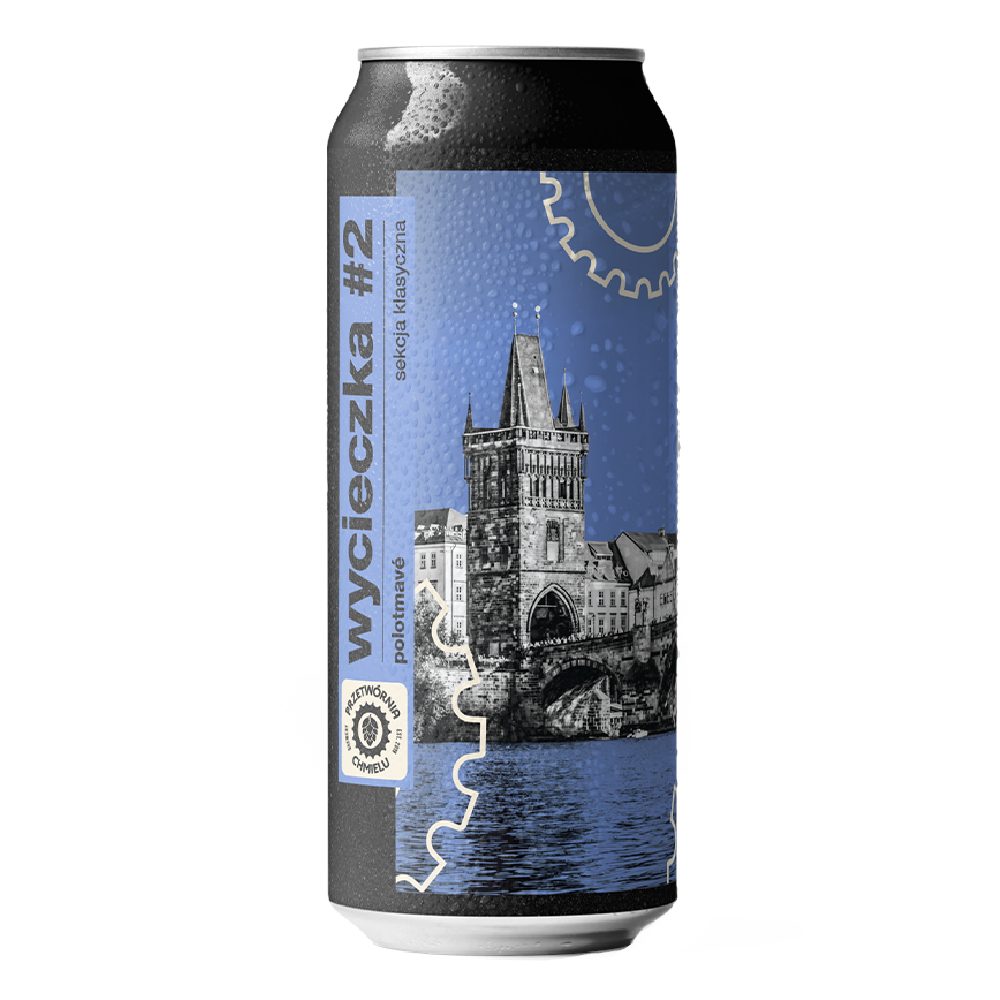Piwo Przetwórnia Chmielu Wycieczka #2 - Polotmave 5,5% 500 ml Puszka
