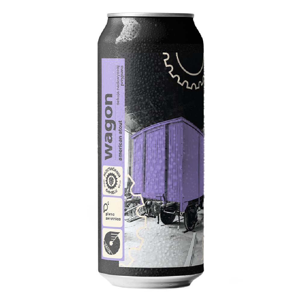 Piwo Przetwórnia chmielu Wagon #2 6,5% 500 ml puszka