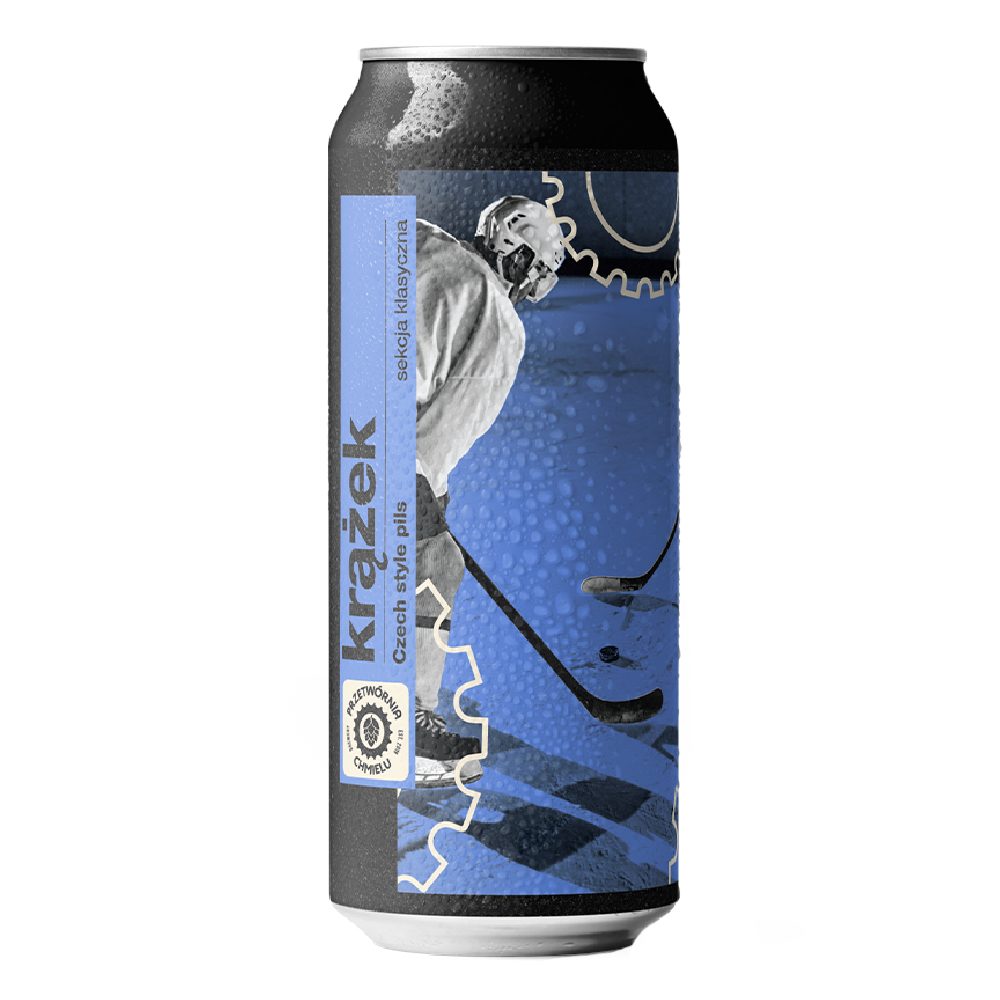 Piwo Przetwórnia Chmielu Krążek Czech Style Pils 4,5% 500 ml Puszka