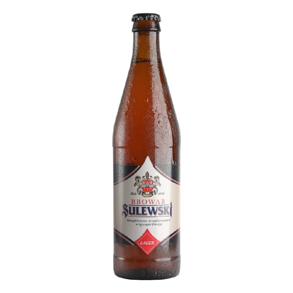 Piwo Sulewski Lager 5% 500 ml