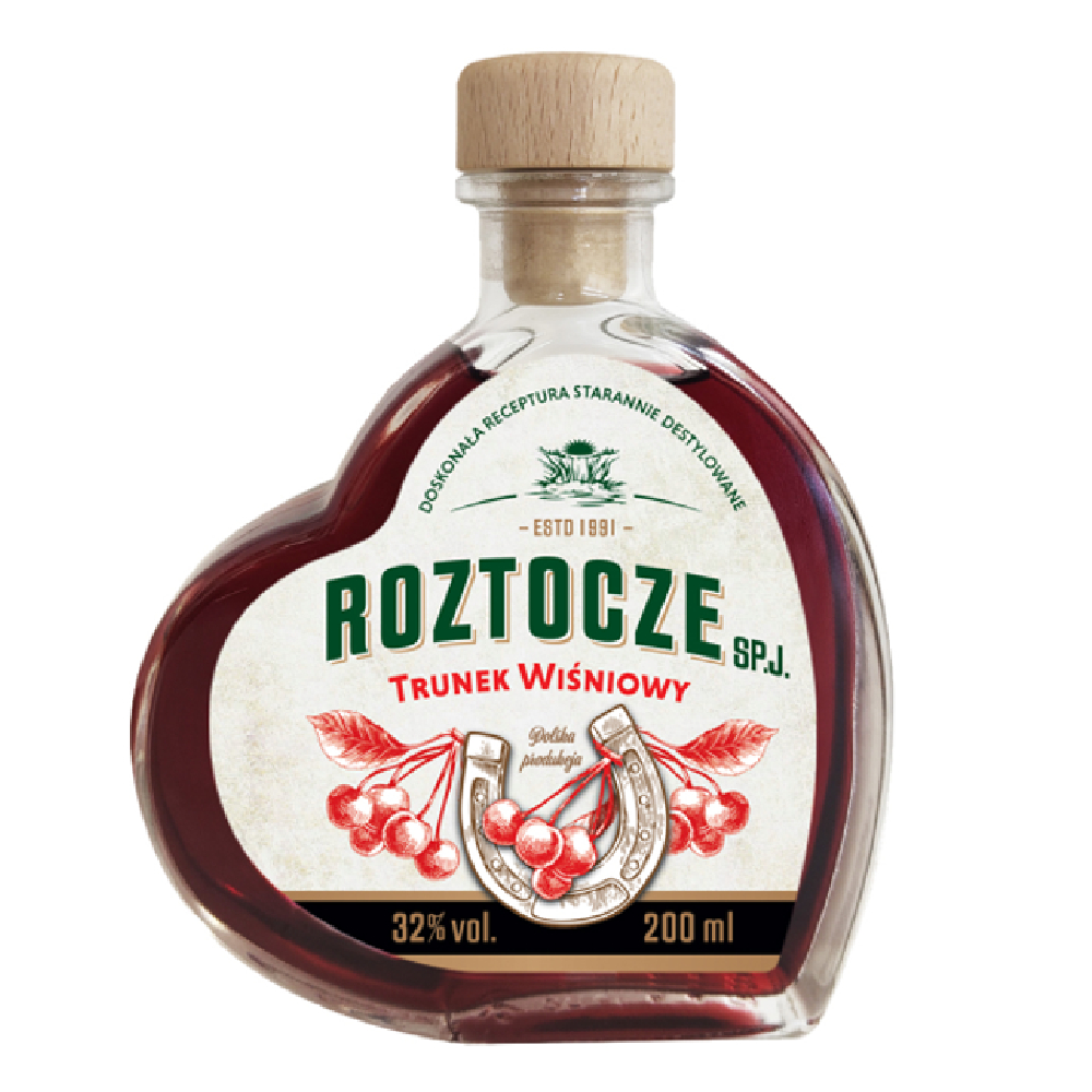 Wódka Roztocze Gatunkowy Trunek Wiśniowy 32% 500 ml