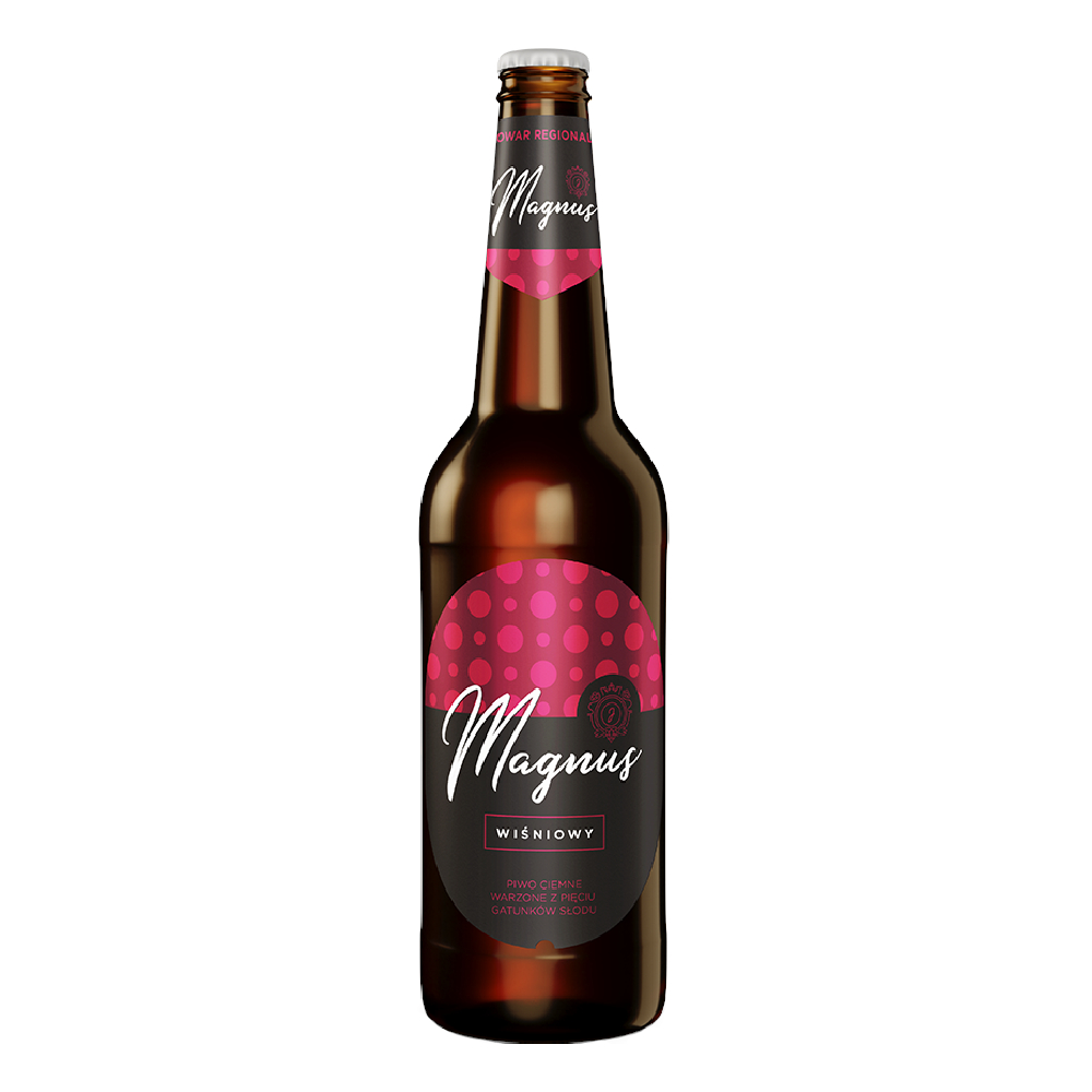 Piwo Jagiełło Magnus Wiśniowy 6% 500 ml