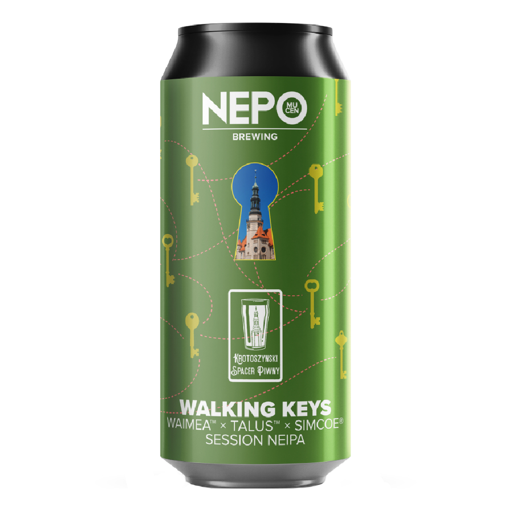 Piwo Nepo Walking Keys 5,5% 500 ml Puszka