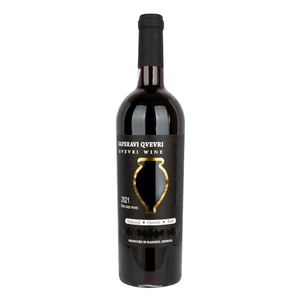 Wino Georgian Legend Saperavi Qvevri 2022 12,5% czerwone wytrawne 750 ml