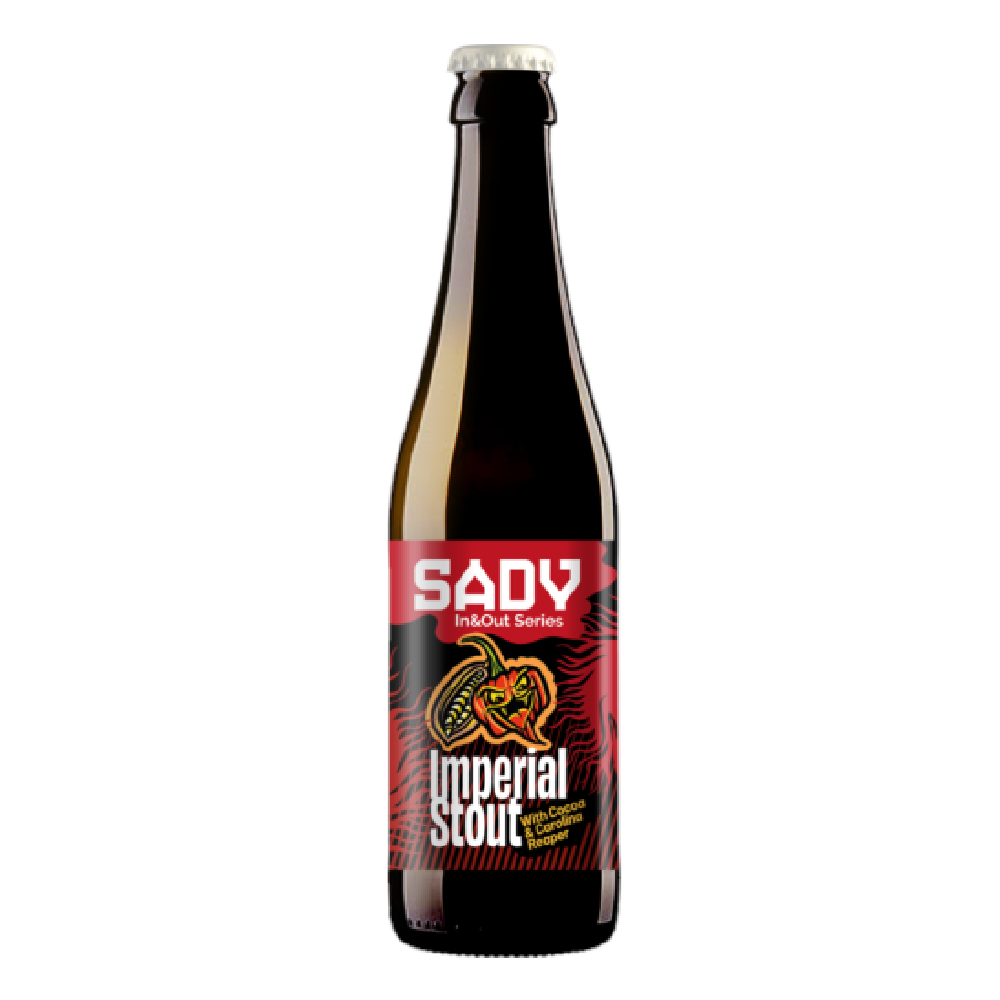 Piwo Sady In Out Imperial Stout + Kakao i Papryka 12,5% 330 ml