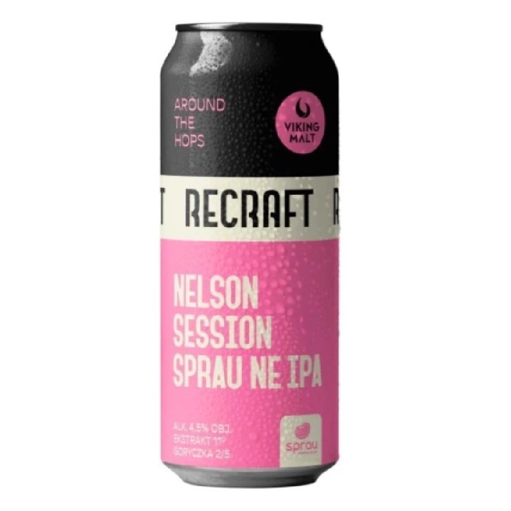 Piwo ReCraft Nelson Session Sprau NEIPA 4,5% 500 ml puszka