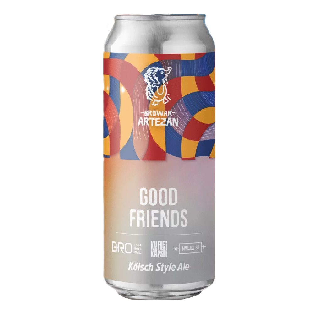 Piwo Artezan Good Friends 5% 500 ml puszka
