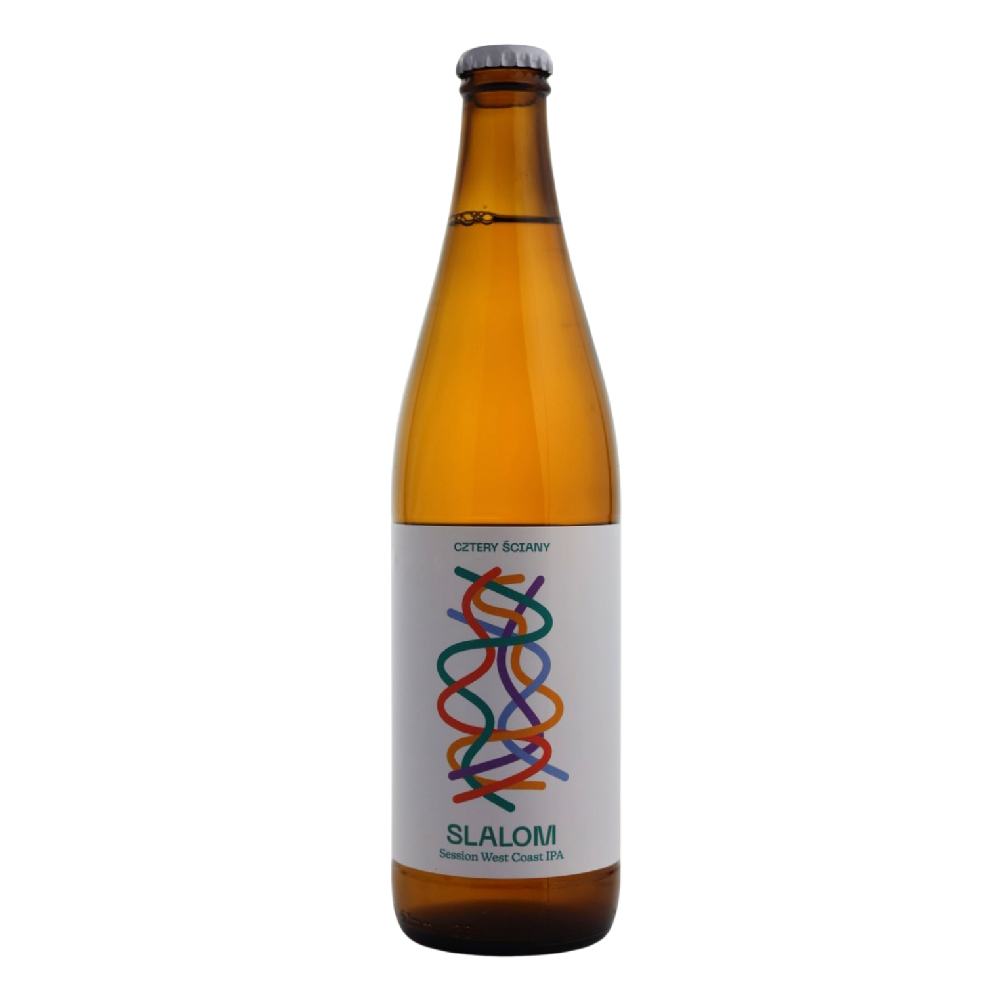 Piwo Cztery ściany Slalom Session West Coast IPA 5,8% 500 ml