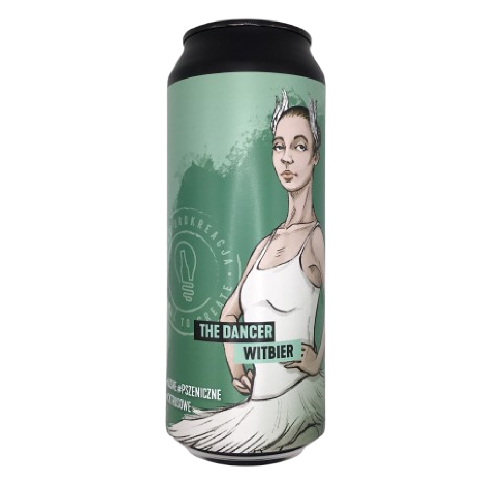 Piwo Brokreacja The Dancer Witbier 5,2% 500 ml puszka