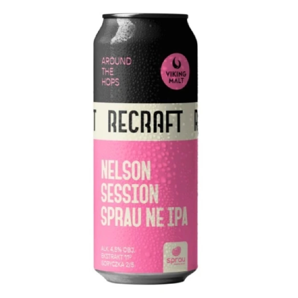 Piwo ReCraft Nelson Session Sprau NEIPA 4,5% 500 ml puszka