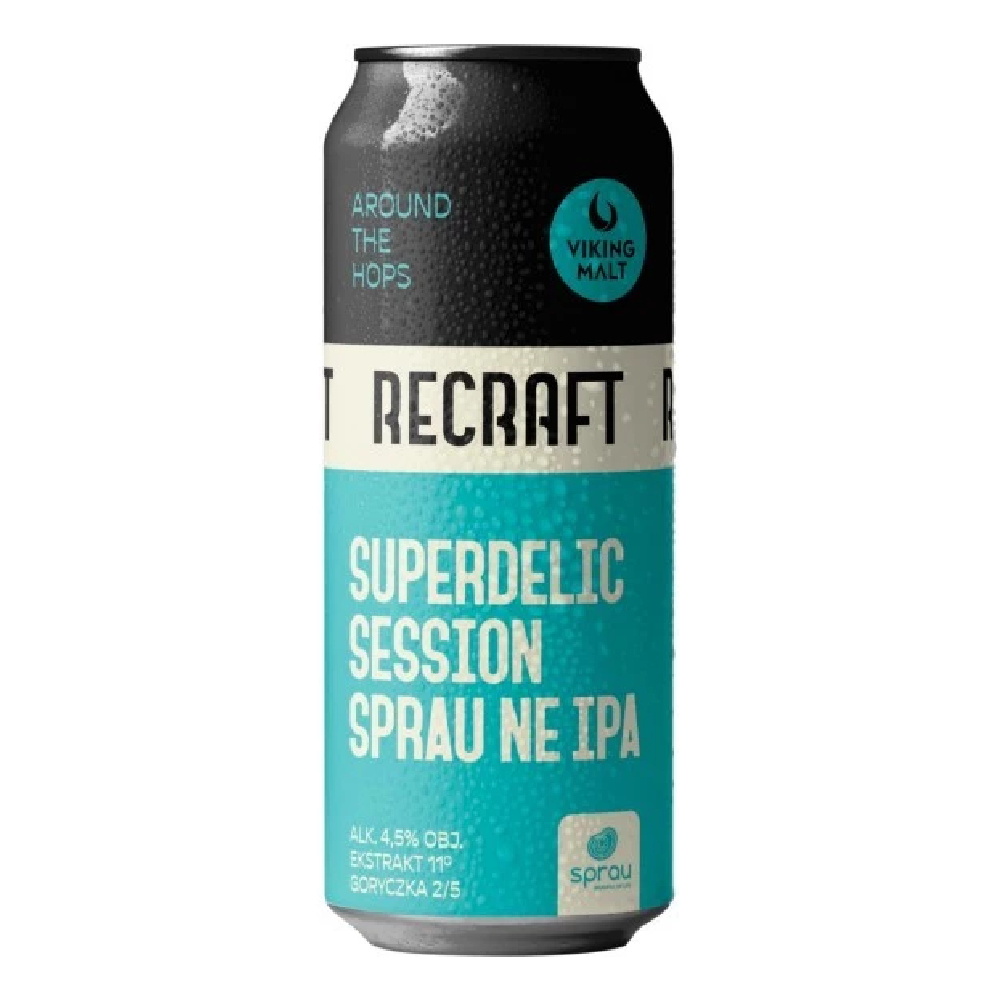 Piwo ReCraft Superdelic Session Sprau NEIPA 500 ml puszka