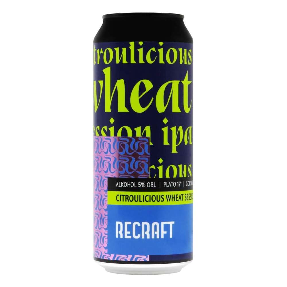 Piwo ReCraft Citroulicious Wheat Session IPA 5% 500 ml puszka
