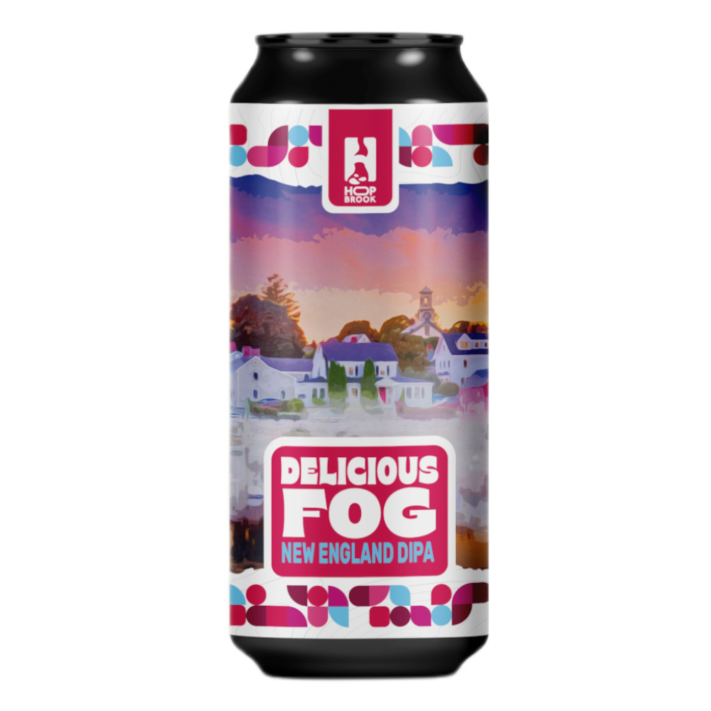 Piwo Hop Brook New England DIPA Delicious Fog 6,3% 500 ml