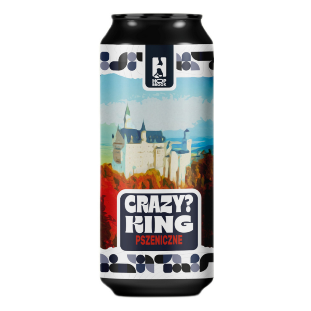 Piwo Hop Brook Hefeweizen Crazy? King 5,1% 500 ml