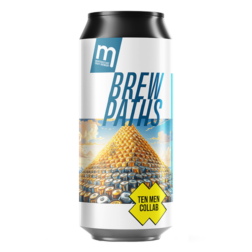 Piwo Maryensztadt X Ten Men (Ua) Beer Paths 7% 500 ml Puszka