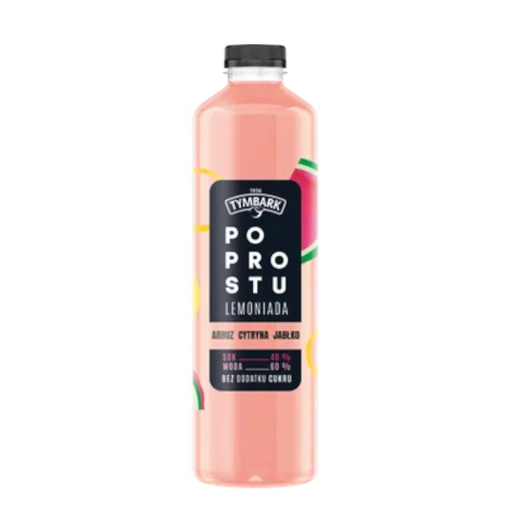 Tymbark Po prostu Lemoniada Arbuz-Cytryna-Jabłko 1250 ml