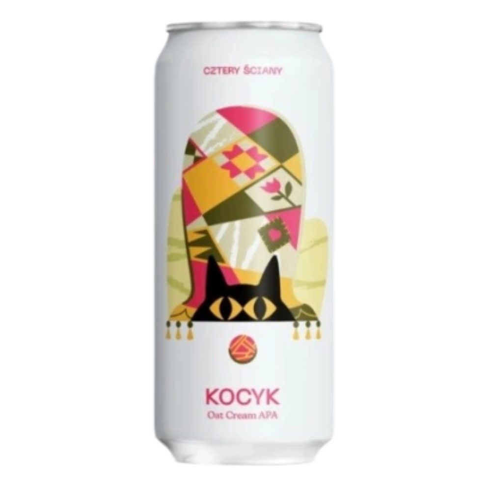 Piwo Cztery ściany Kocyk - Oat Cream APA 5% 500 ml Puszka