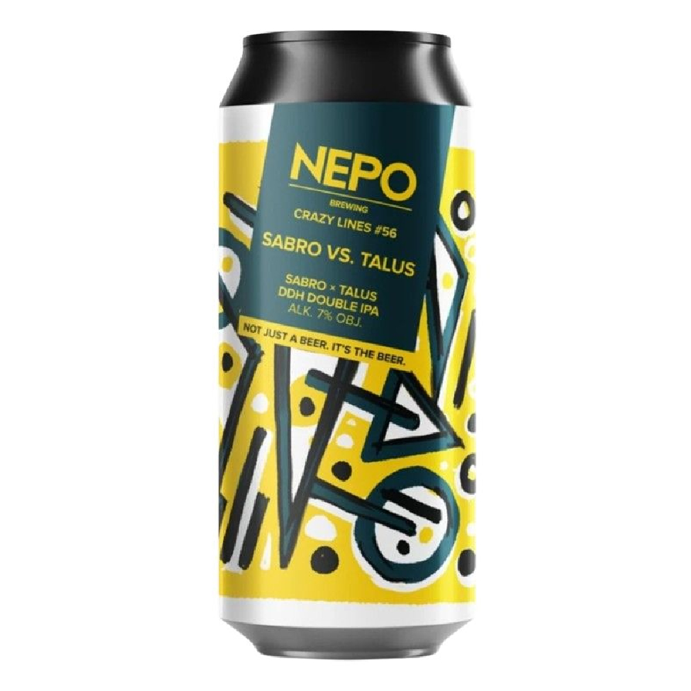 Piwo Nepo Sabro Vs.Talus Crazy Lines #56 7% 500 ml puszka
