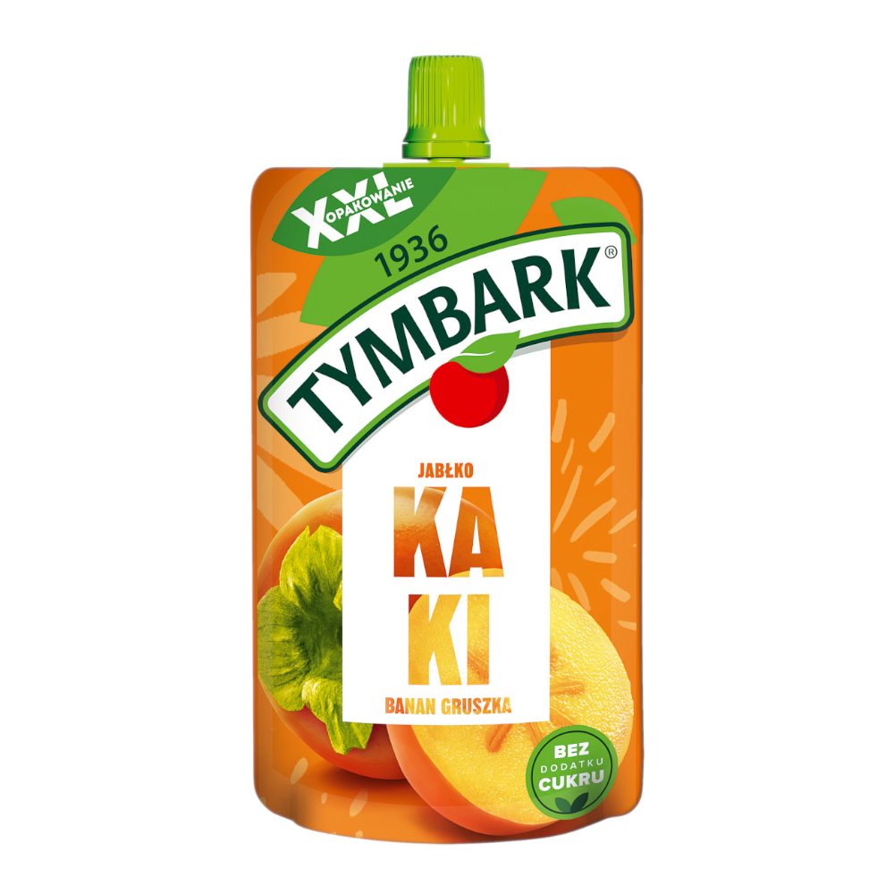 Przakąska Tymbark Mus Jungle Shot Jabłko Gruszka Banan Kaki 200 g