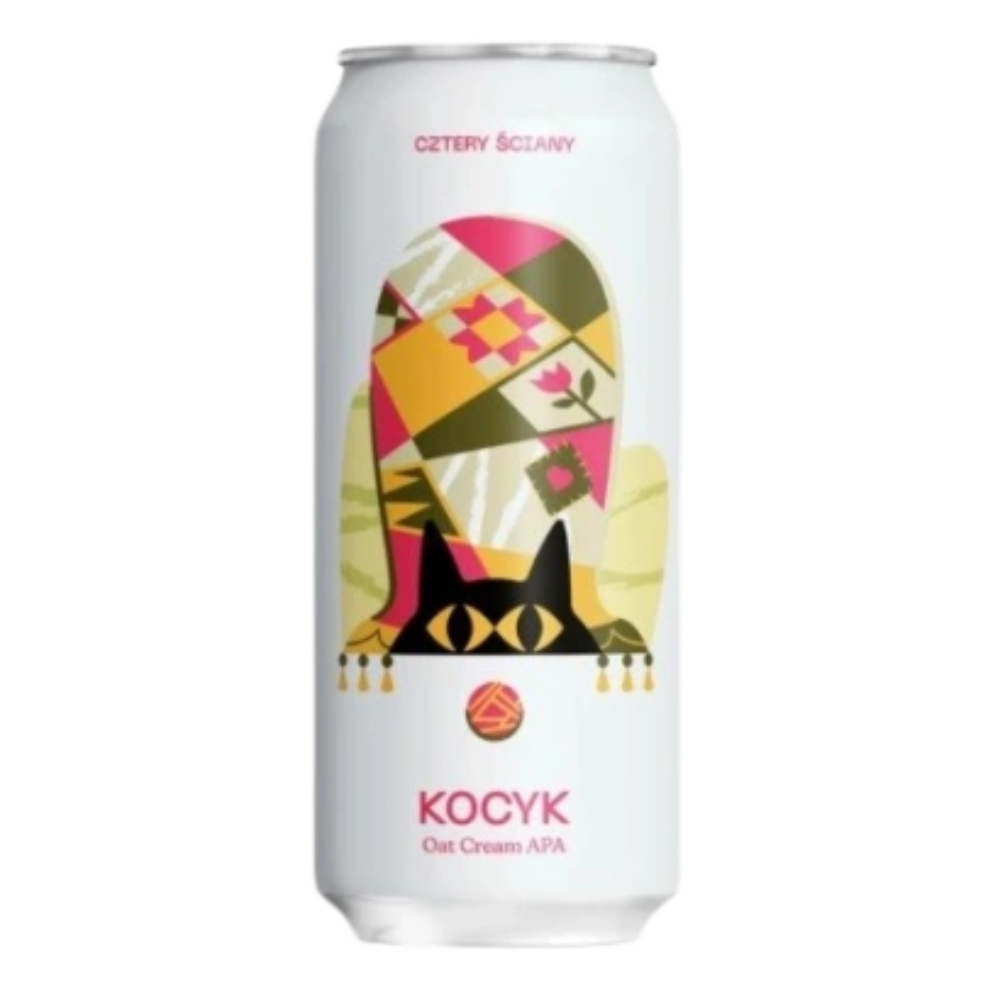 Piwo Cztery ściany Kocyk - Oat Cream APA 5% 500 ml Puszka