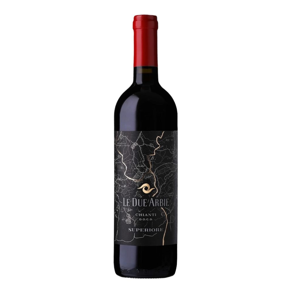 Wino Le Due Arbie Chianti Superiore czerwone wytrawne 750 ml