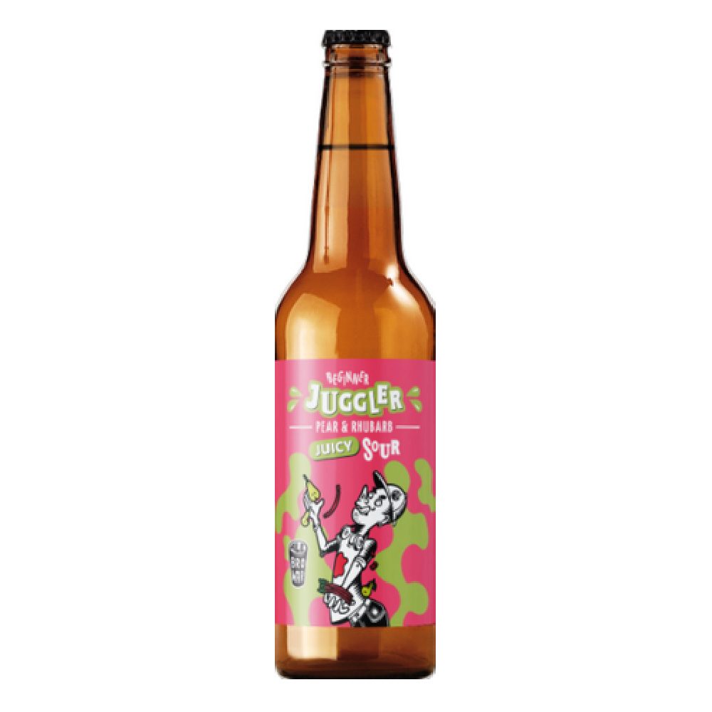 Piwo AleBrowar Juggler with Pear Rhubarb Juicy Sour 5,8% 500 ml