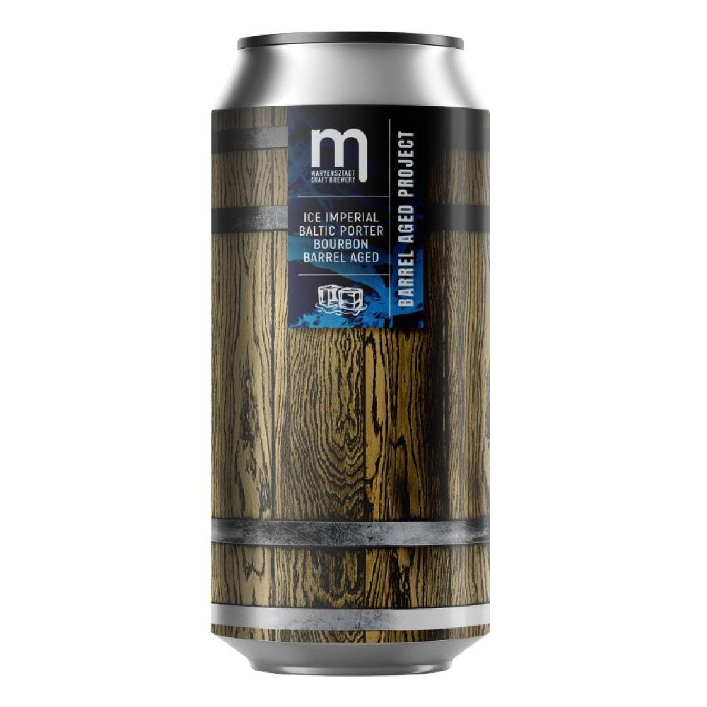 Piwo Maryensztadt Barrel Aged Project Ice Imperial Baltic Porter Dry Plum Bourbon Barrel Aged 15% 440 ml