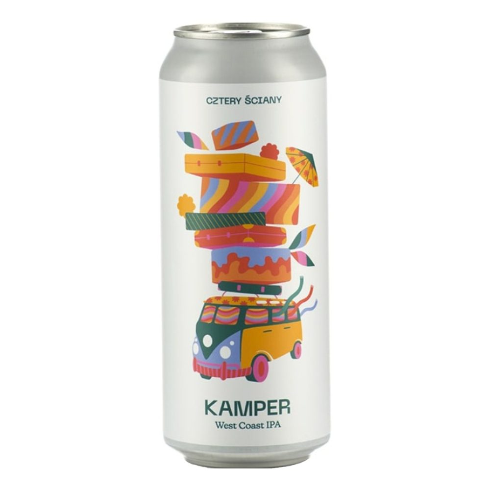 Piwo Cztery Ściany Kamper 6,2% 500 ml