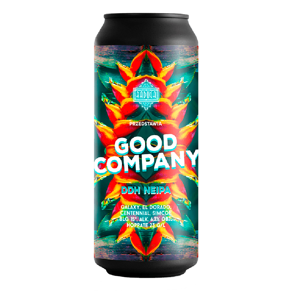Piwo Raduga Good Company 6,3% 500 ml Puszka