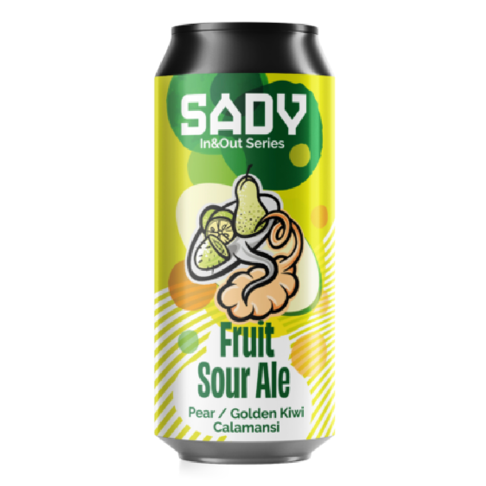 Piwo Sady Wysoczone Żółte Fruit Sour Ale 5,8% 500 ml Puszka