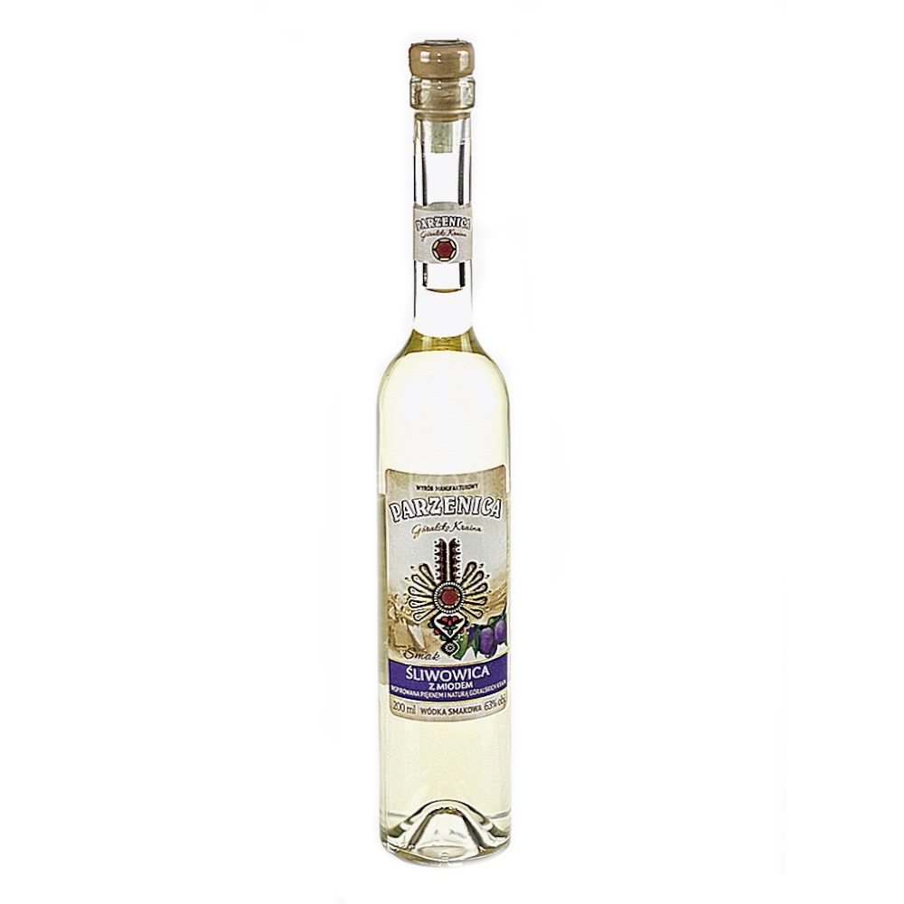 Wódka Parzenica Śliwowica z Miodem 63% 100 ml